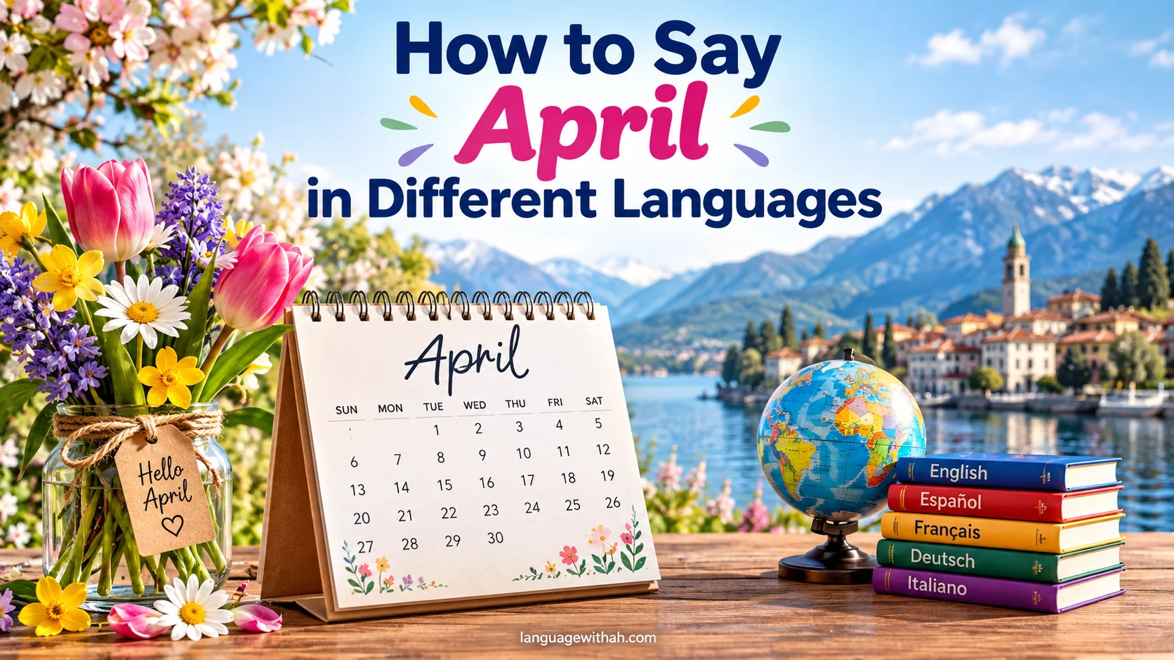 April in Different Languages