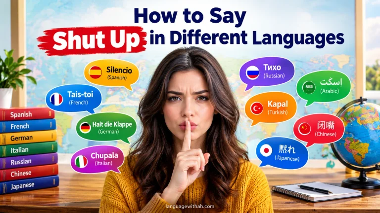 Shut Up in Different Languages