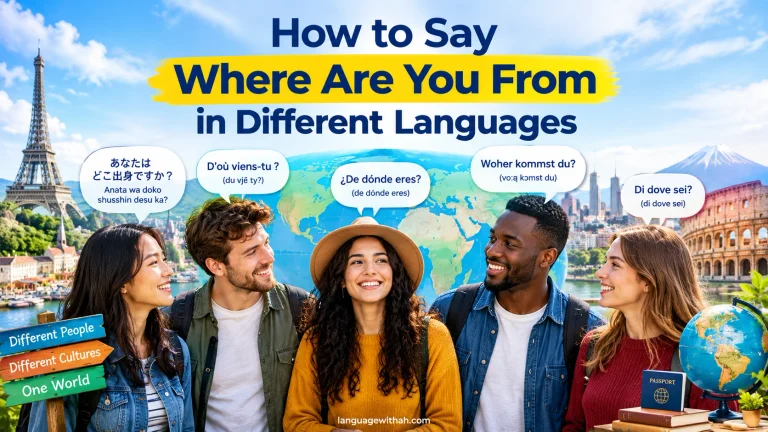 What Time Is It in Different Languages