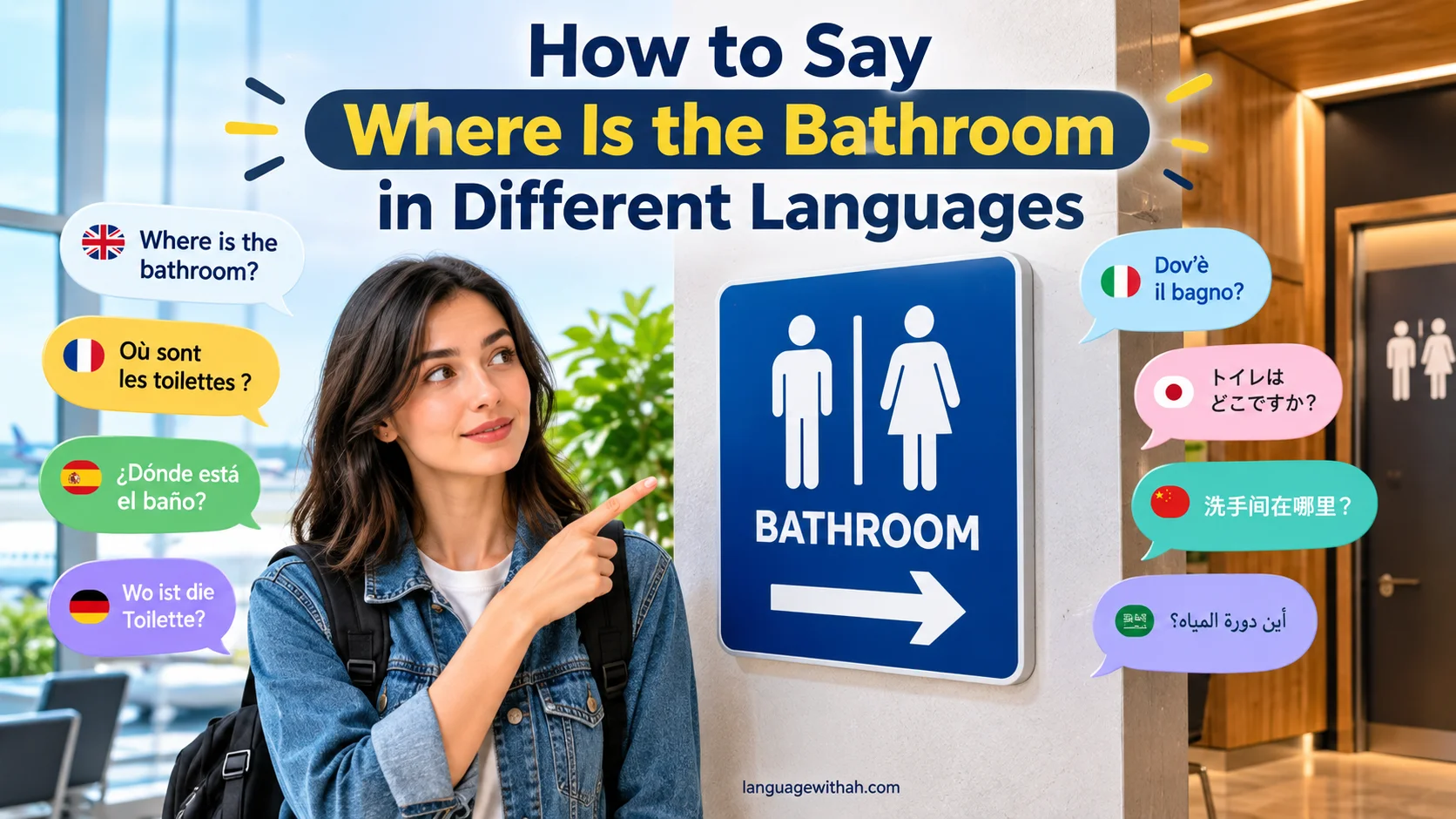 Where Is the Bathroom in Different Languages