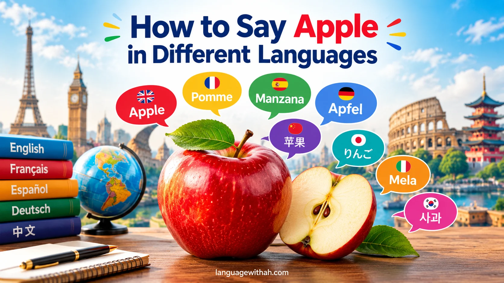 Apple in Different Languages