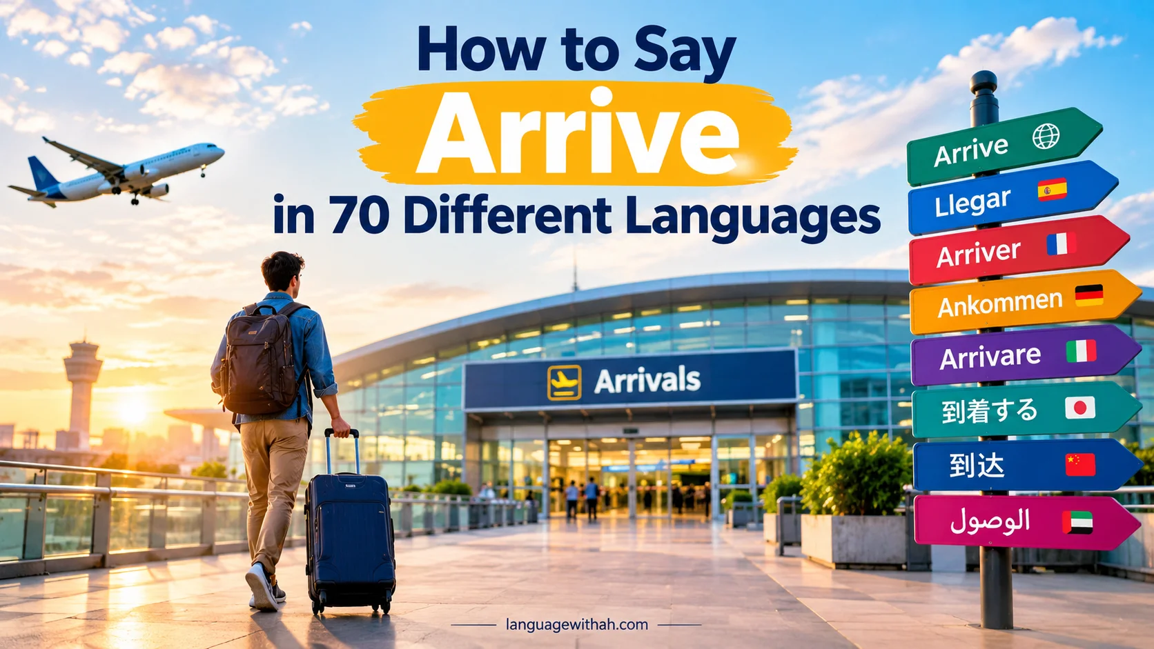 Arrive in 70 Different Languages