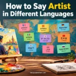 Artist in Different Languages
