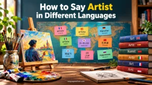 Artist in Different Languages