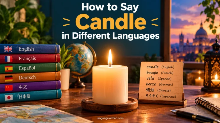 Candle in Different Languages