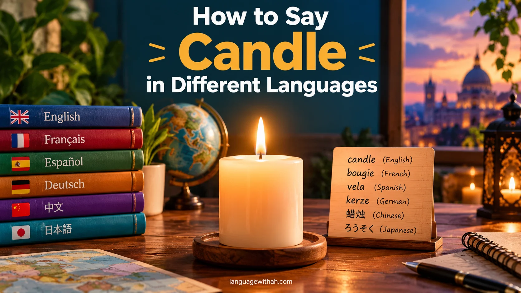Candle in Different Languages