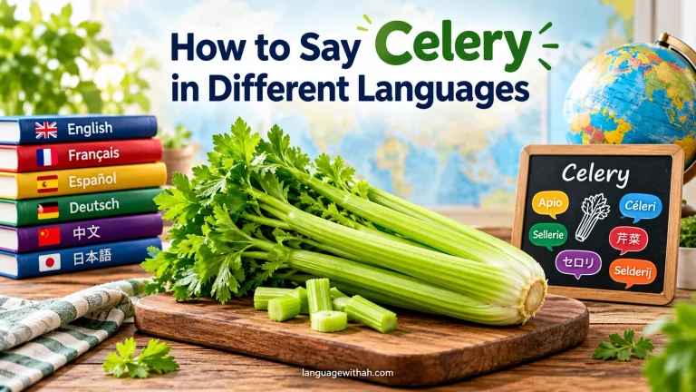 Celery in Different Languages