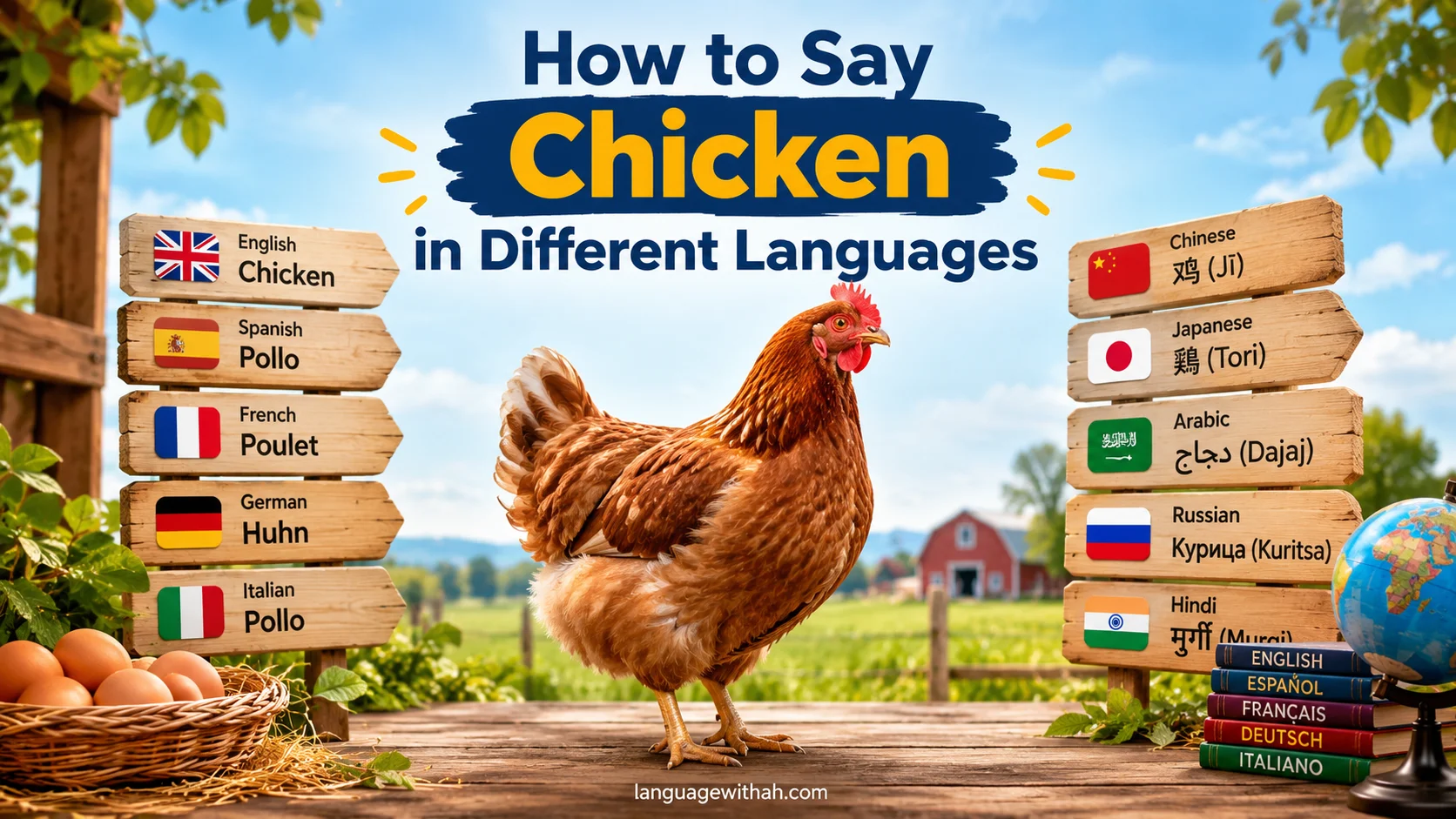 Chicken in Different Languages