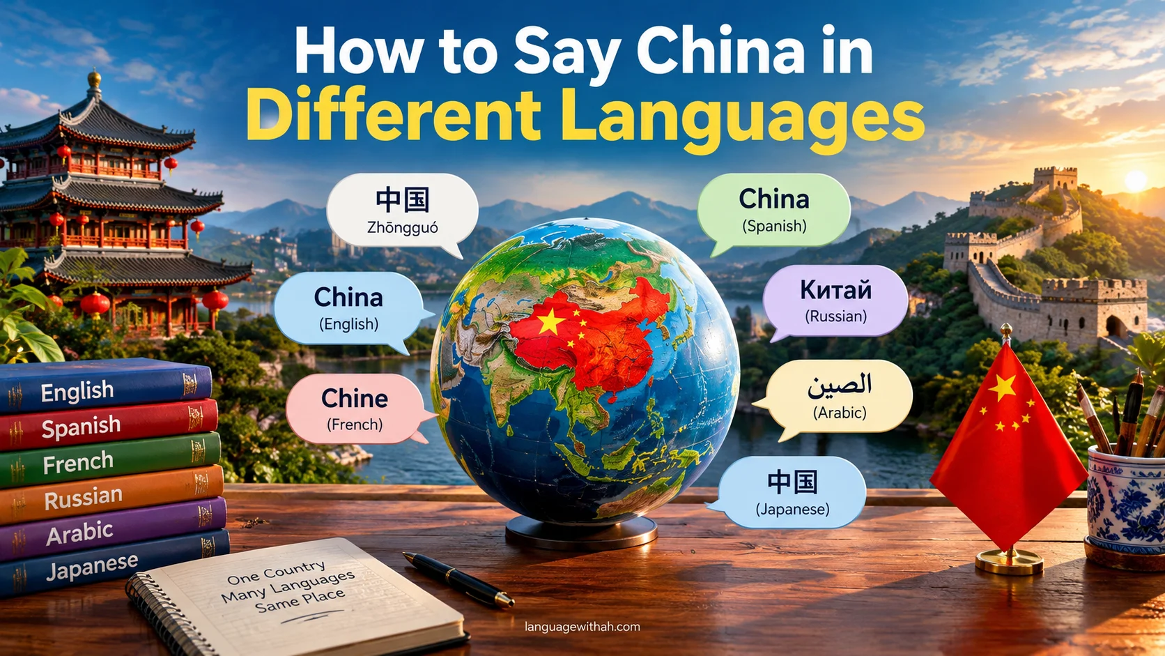China in Different Languages