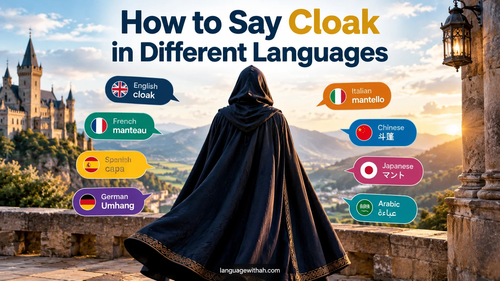 Cloak in Different Languages