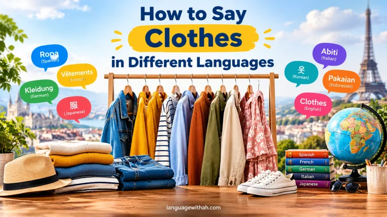 Clothes in Different Languages