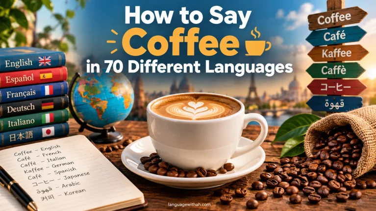 Coffee in 70 Different Languages
