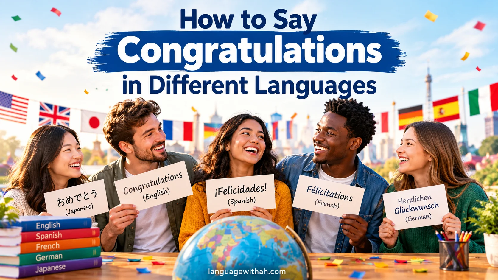 Congratulations in Different Languages
