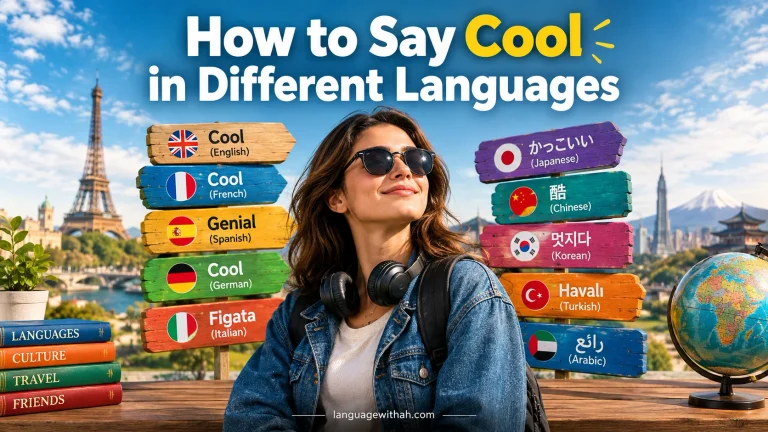 Cool in Different Languages