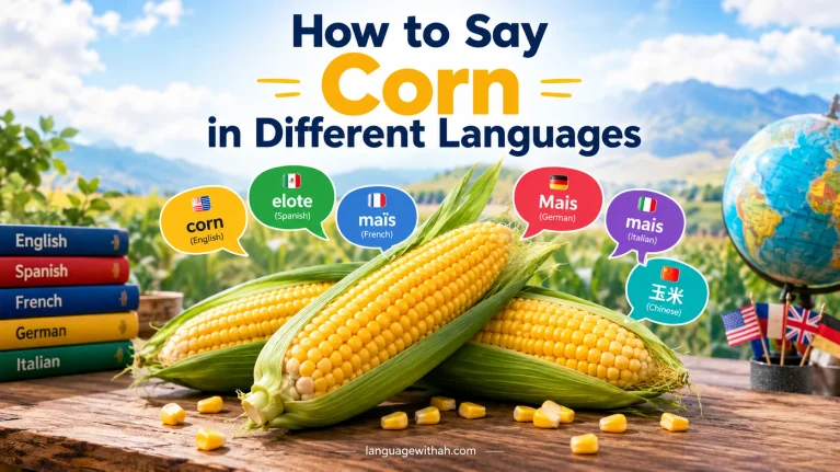 Corn in Different Languages