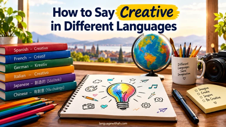 Creative in Different Languages