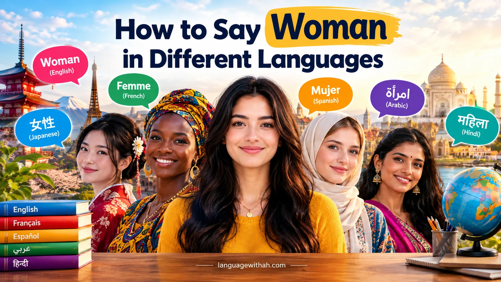 Woman in Different Languages